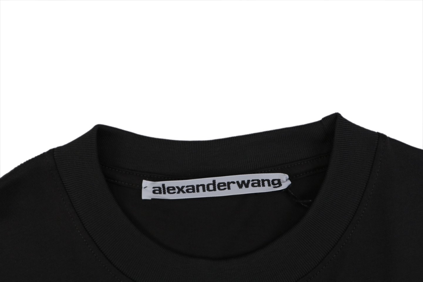 Alexander Wang Lighter Graphic T-Shirt Collar