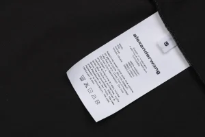 Alexander Wang Lighter Graphic T-Shirt Wash label