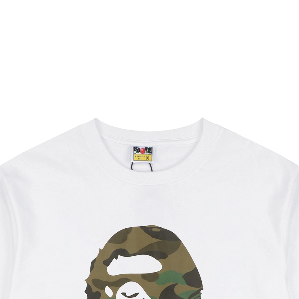 BAPE Camo Ape Head Graphic T-Shirt White