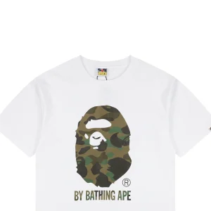 BAPE Camo Ape Head Graphic T-Shirt White