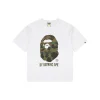 BAPE Camo Ape Head Graphic T-Shirt (White/Black)