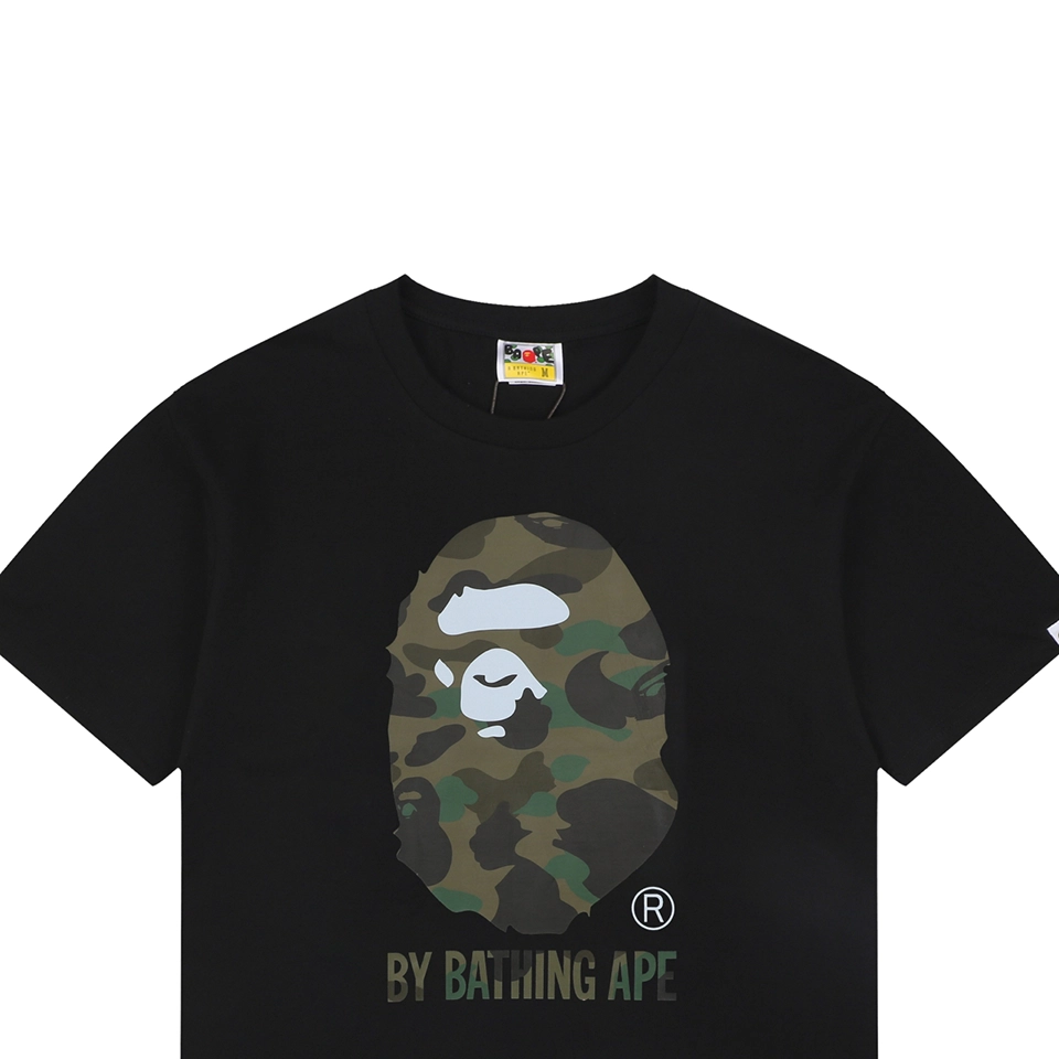 BAPE Camo Ape Head Graphic T-Shirt Black