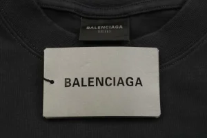 Balenciaga 3B Heavyweight Logo T-Shirt Brand label