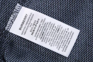 Burberry Check Jacquard Shorts Wash label