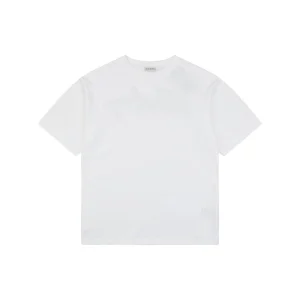 Burberry Cut-Out Check Logo T-Shirt White Front view