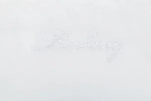 Burberry Cut-Out Check Logo T-Shirt White