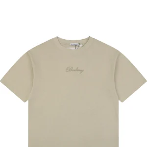 Burberry Cut-Out Check Script Logo T-Shirt