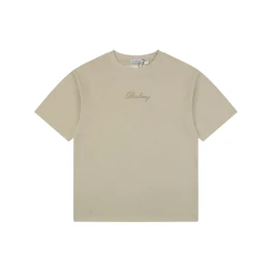 Burberry Cut-Out Check Script Logo T-Shirt Front view