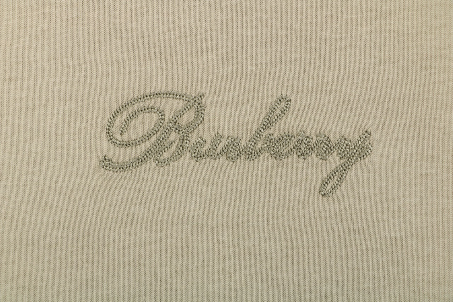 Burberry Cut-Out Check Script Logo T-Shirt Brand