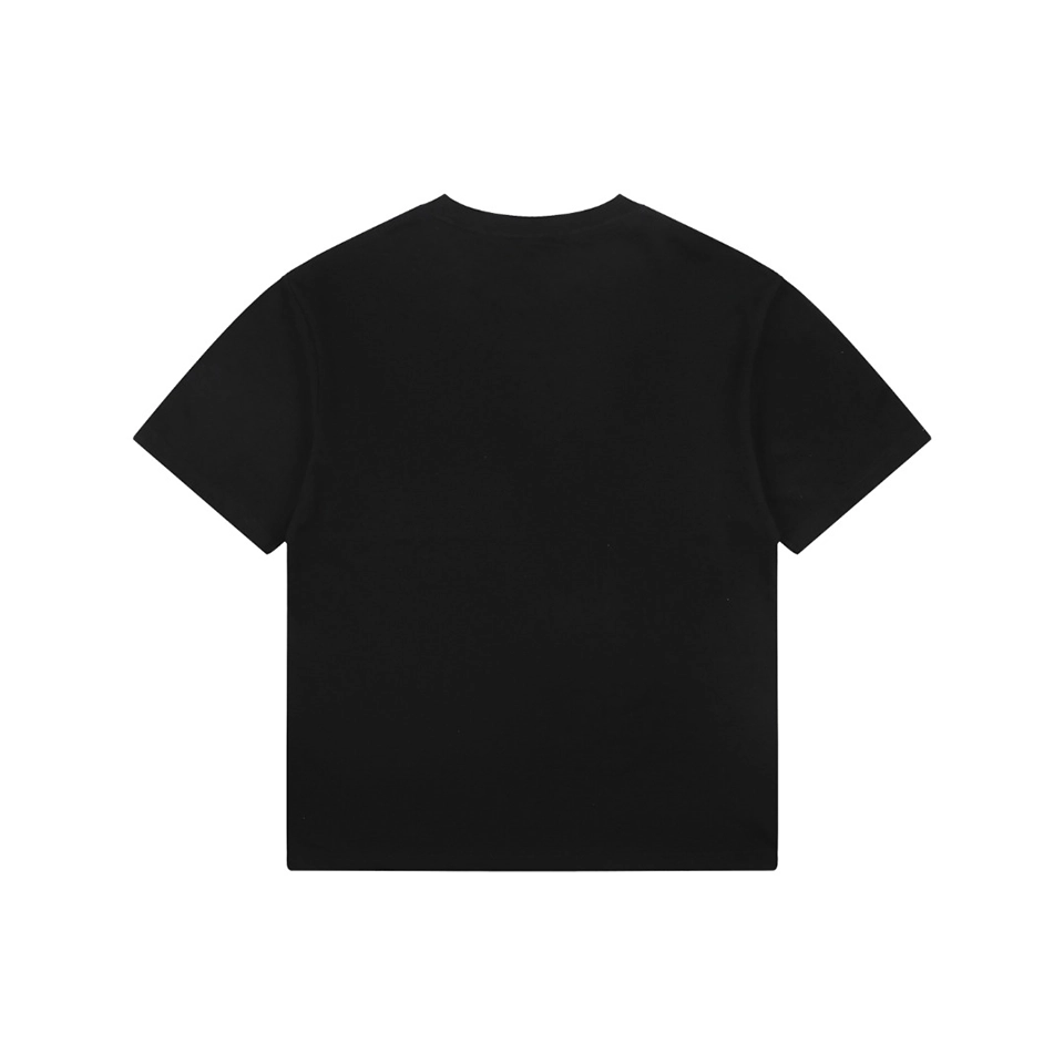 Burberry Equestrian Knight Logo T-Shirt Black Back view