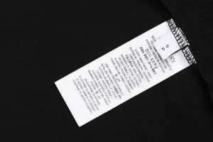 Burberry Equestrian Knight Logo T-Shirt Black Wash label