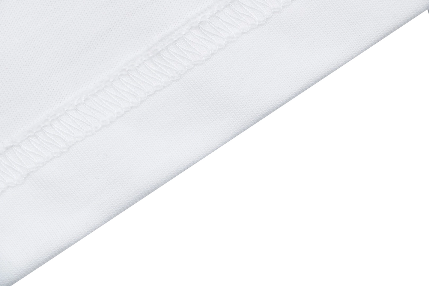 Burberry Vintage Check Collar Cotton T-Shirt White