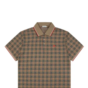 Burberry Vintage Check Jacquard Polo T-Shirt