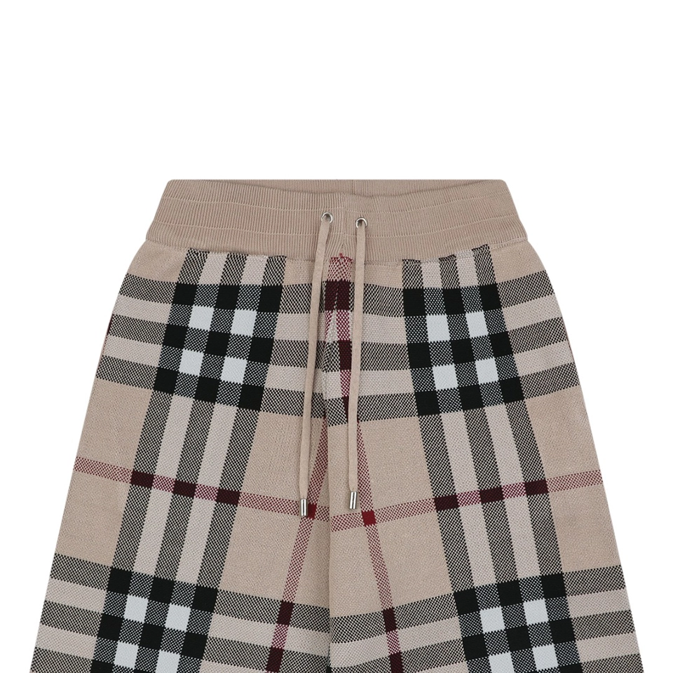 Burberry Vintage Check Jacquard Shorts Brown