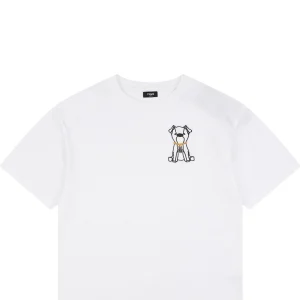 Fendi Embroidered Dog Patch T-Shirt