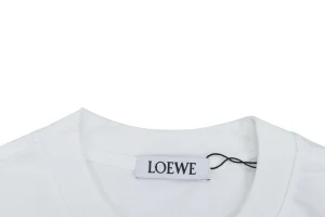 Loewe 1846 Feather Logo T-Shirt Collar