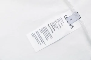 Loewe 1846 Feather Logo T-Shirt Wash label