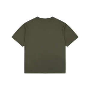 Loewe Anagram Embroidered T-Shirt Green Back view
