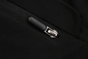 Lululemon Performance Quick-Dry Straight-Leg Pants Black Zipper puller