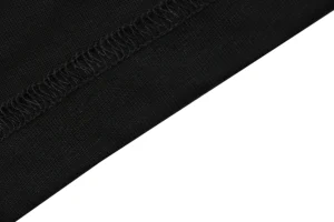 Miu Miu Mini Logo Embroidered T-Shirt Black