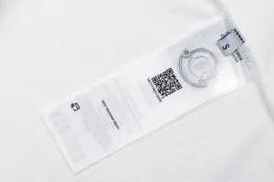 Moncler Distorted Logo Graphic T-Shirt White Wash label