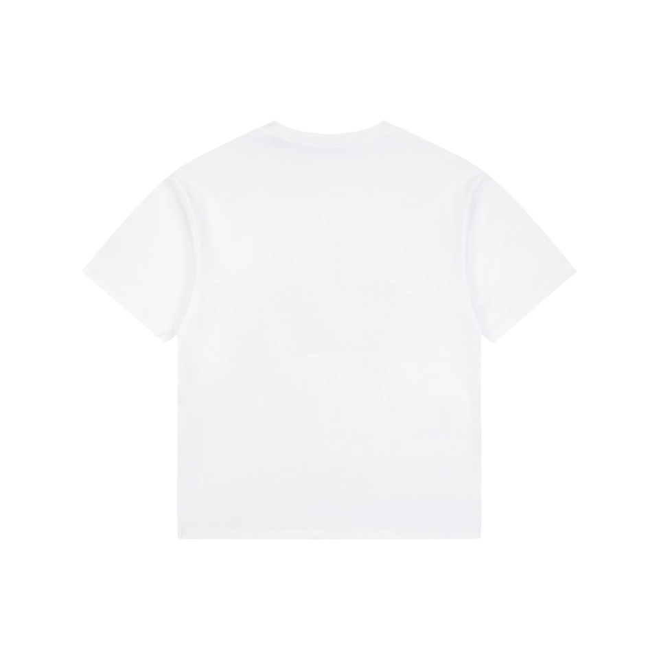 Moncler Gradient Logo Graphic T-Shirt White Back view
