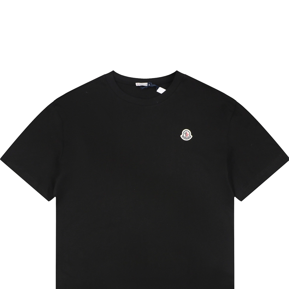 Moncler Logo Patch Cotton T-Shirt2.jpg