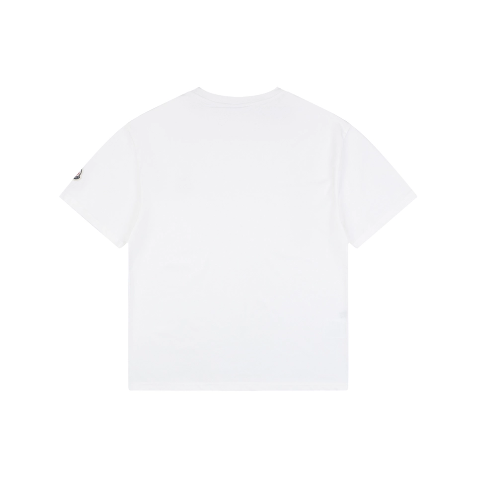 Moncler Mountain Logo Graphic T-Shirt Back view