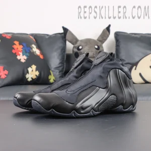 Nike Air Flightposite medial side profile with futuristic molded midsole