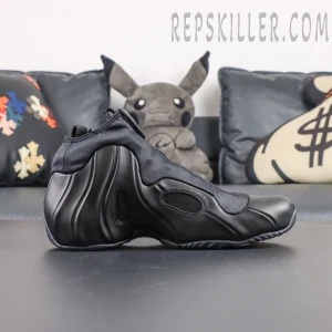 Nike Air Flightposite side view with ventilation pod and sleek silhouette