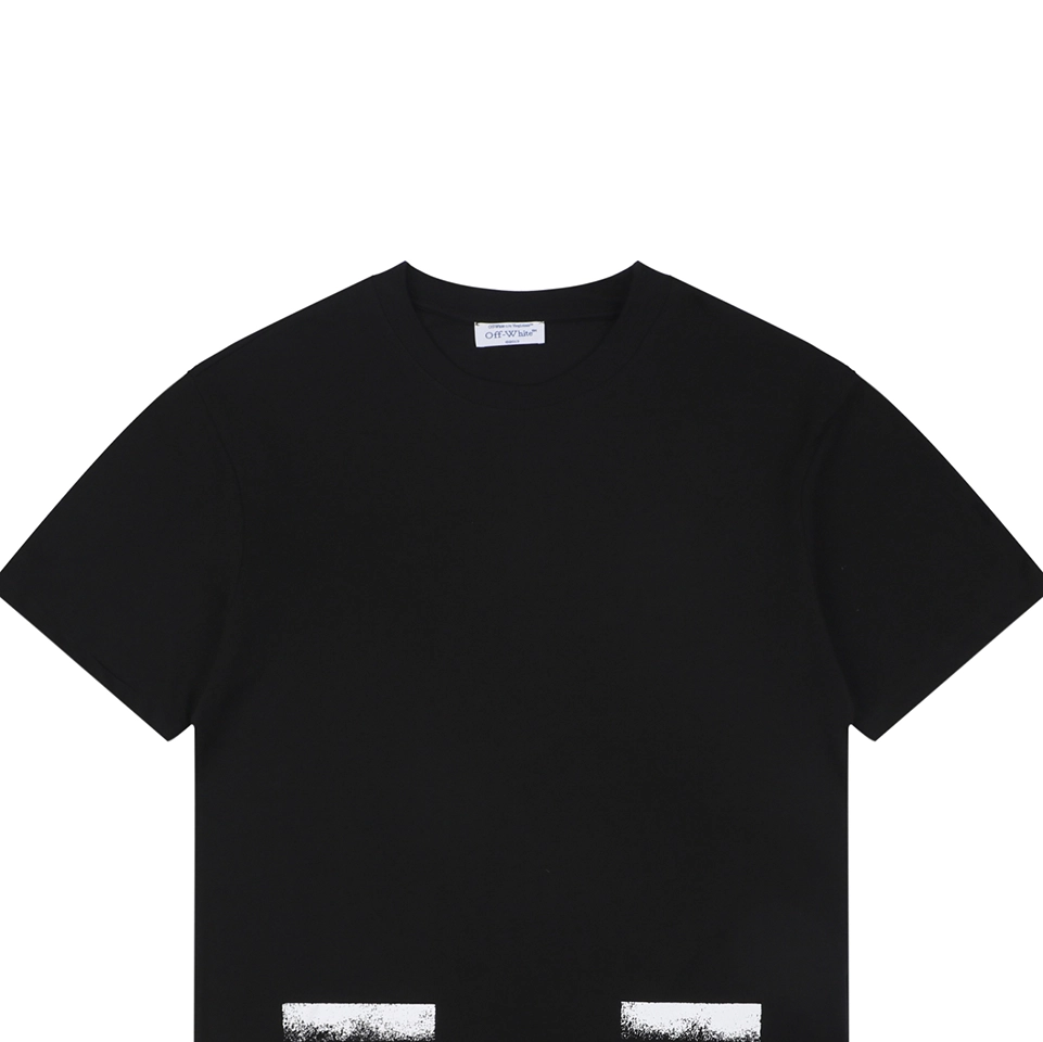 OFF-WHITE Spray Stripe Graphic T-Shirt