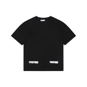 OFF-WHITE Spray Stripe Graphic T-Shirt Front view