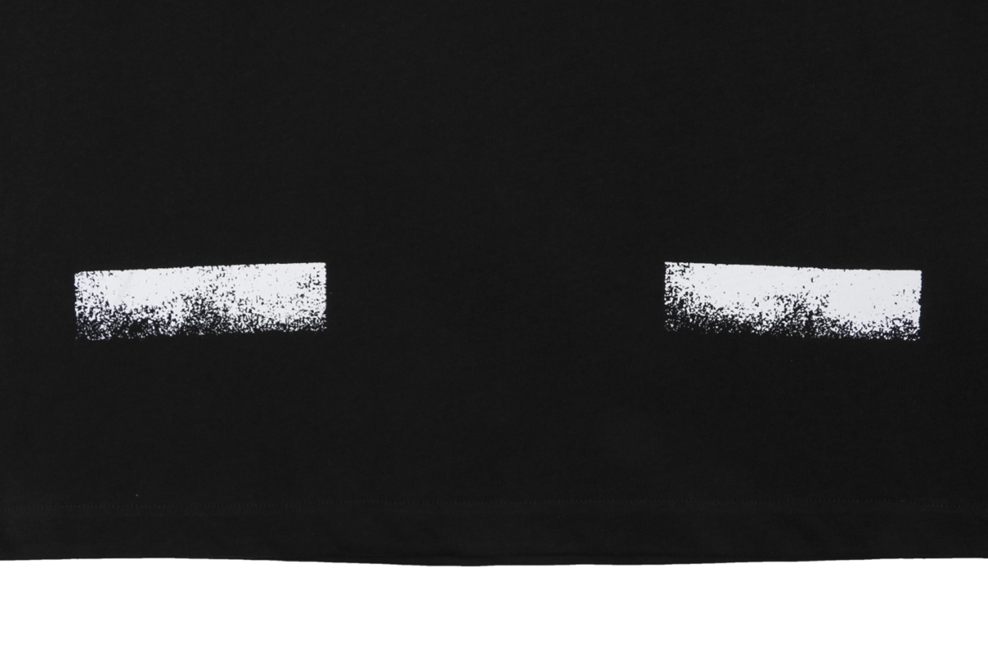 OFF-WHITE Spray Stripe Graphic T-Shirt Front Print