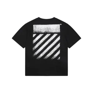 OFF-WHITE Spray Stripe Graphic T-Shirt Back view