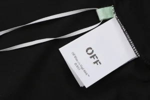 OFF-WHITE Spray Stripe Graphic T-Shirt Brand label