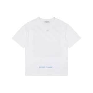 OFF-WHITE Vintage Portrait Graphic T-Shirt Front view