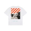 OFF-WHITE Vintage Portrait Graphic T-Shirt