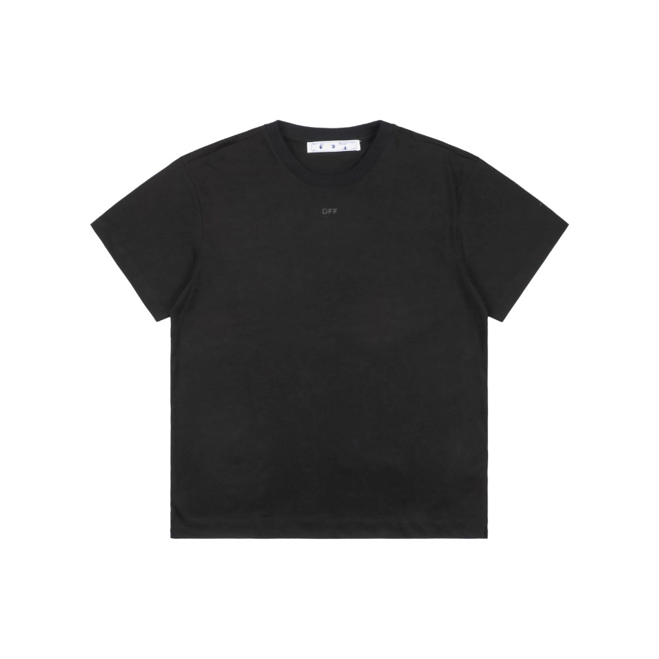 Off-White Arrow Graphic Black T-Shirt Front view