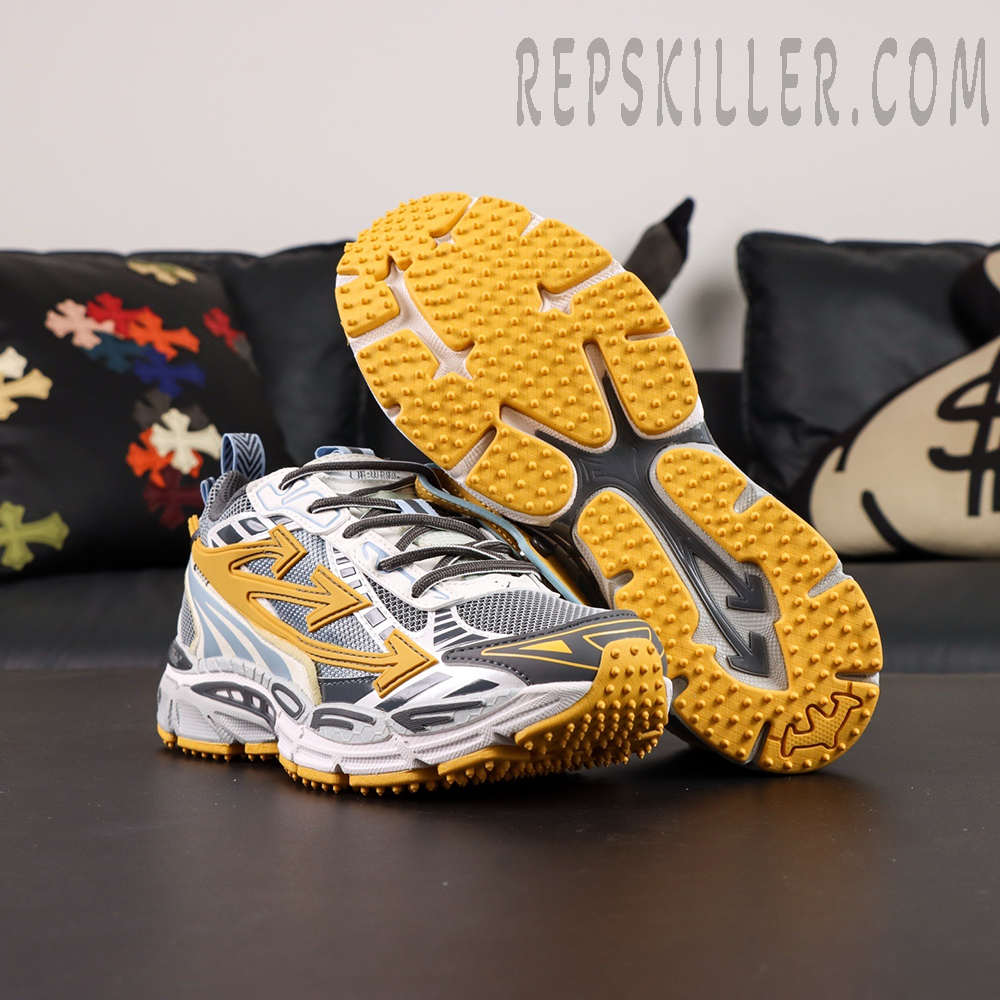 Off-White Be Right Back 'Grey Yellow Blue'1