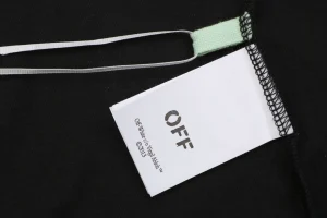 Off-White Distressed Metal Arrow T-Shirt Wash label