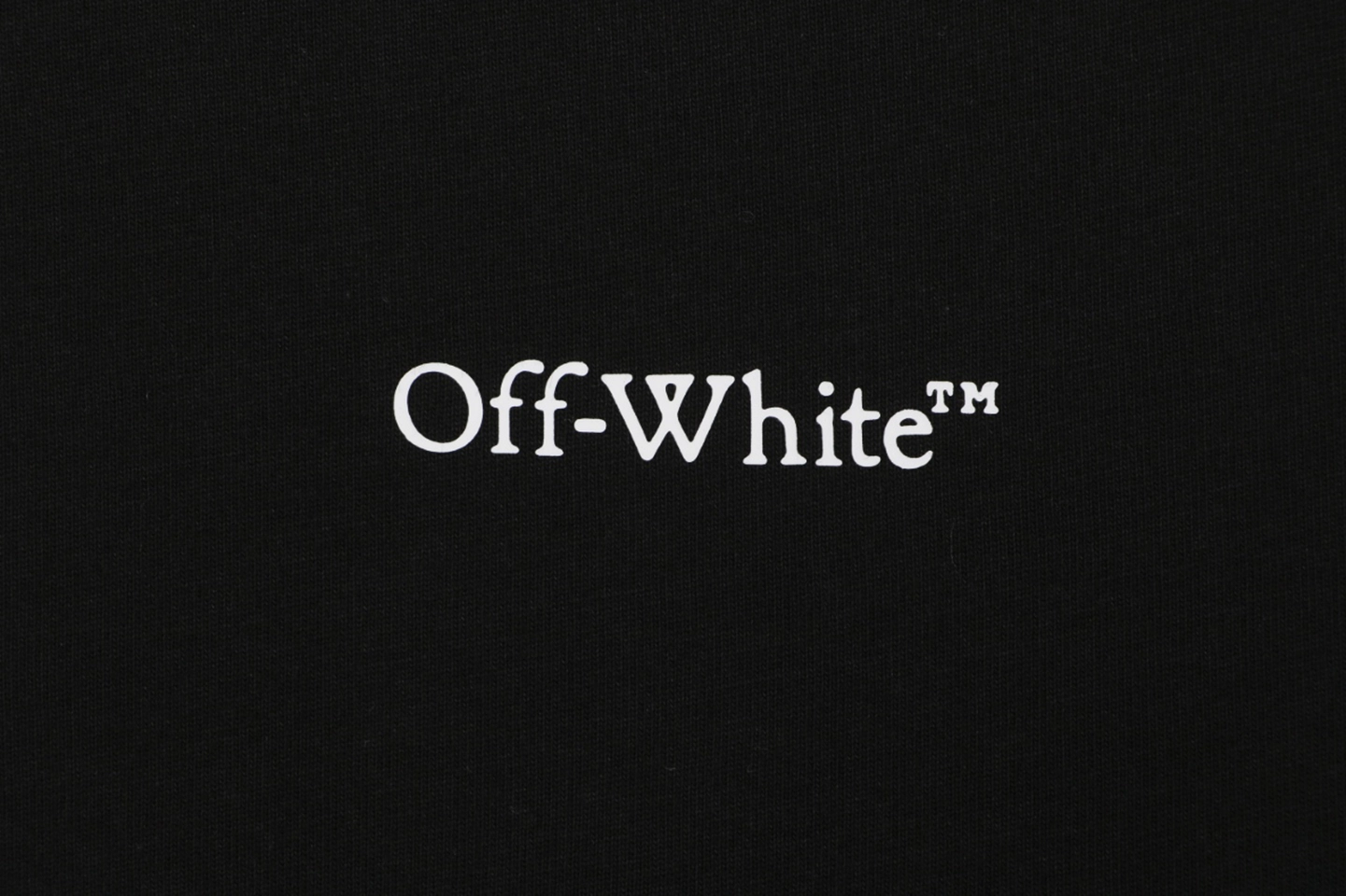 Off-White Distressed Metal Arrow T-Shirt Brand Print
