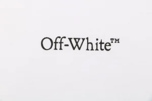 Off-White “Equestrian Arrow” Graphic T-Shirt White Brand print