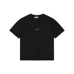 Off-White “Equestrian Arrow” Graphic T-Shirt Black Front view