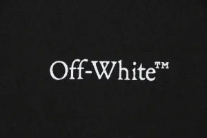 Off-White “Equestrian Arrow” Graphic T-Shirt Black Brand Print