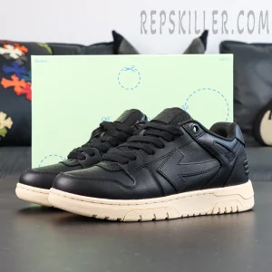Off-White Out of Office 'Black Cream'