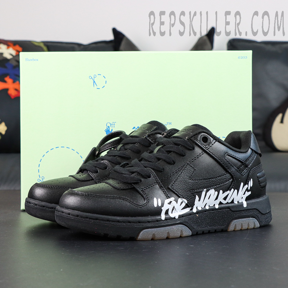 Off-White Out of Office 'For Walking - Black White'