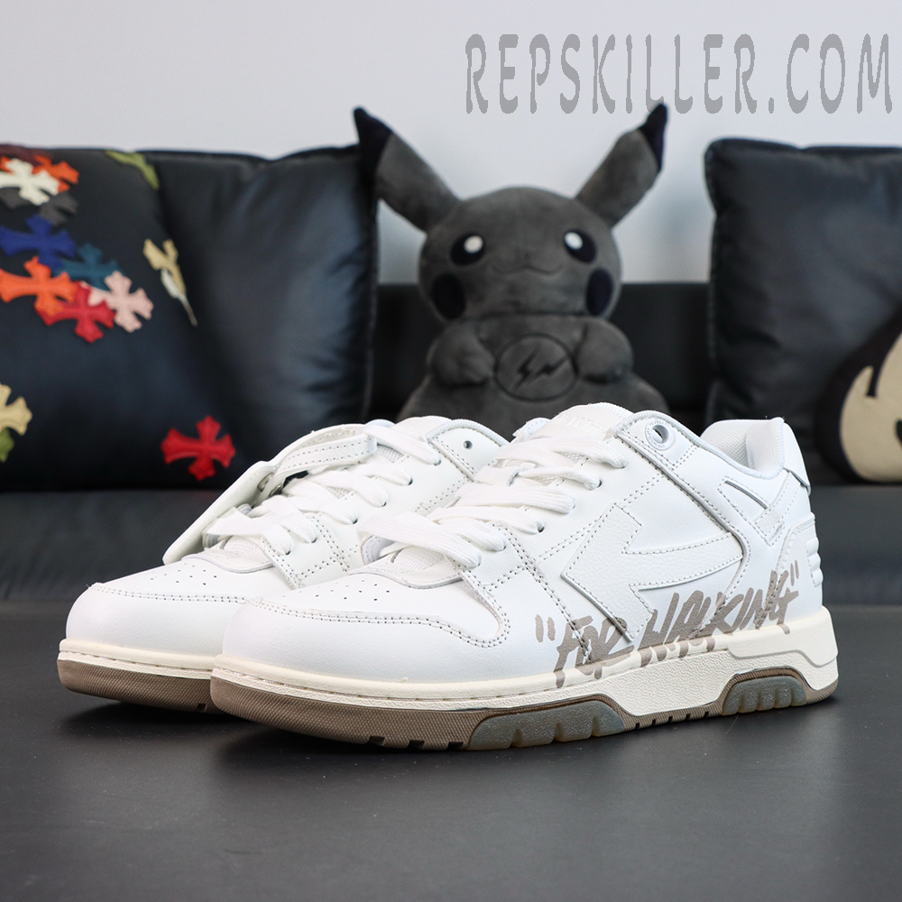 Off-White Out of Office 'For Walking - White Sand'