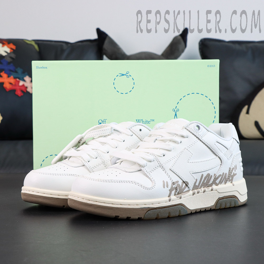 Off-White Out of Office 'For Walking - White Sand'