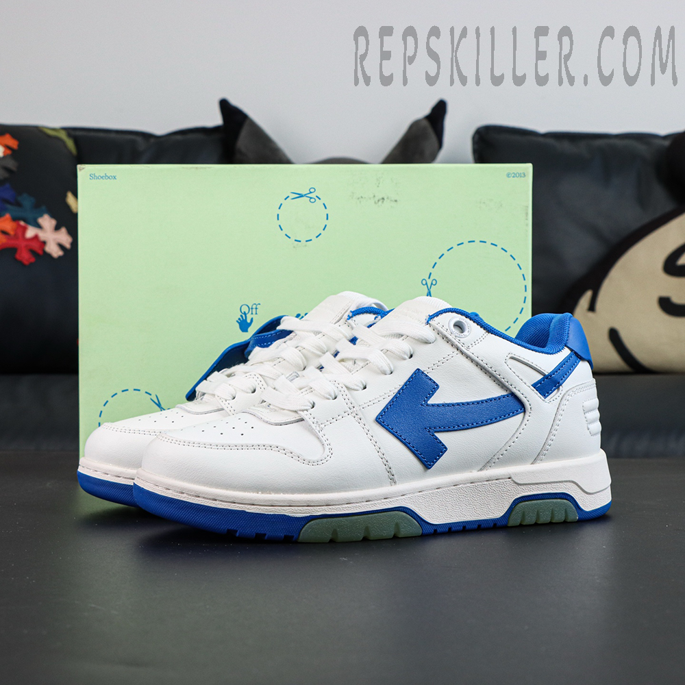 Off-White Out of Office Low 'White Blue'