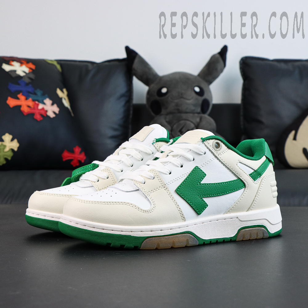Off-White Out of Office Low 'White Green'